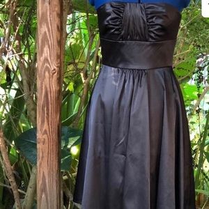 White House Black Market Strapless Cocktail Dress